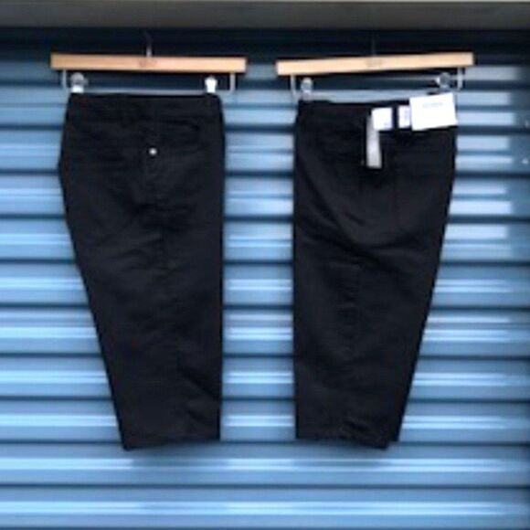 Bermuda Shorts . Size: 4 Petite Skimmer . (2) Pair Bundle . Black . New w/ Tags